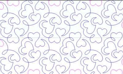 HE004 hearts & swirls