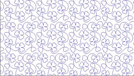 HE011 shamrock & hearts